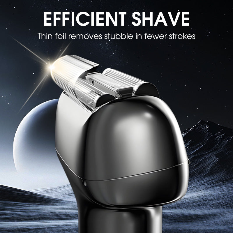 💎 Heute -50 %! 🪒 Wiederaufladbarer Folienrasierer für Herren – 60 Min Akku, IPX6 & kabellose Rasuraschbar & Flüsterleise für empfindliche Haut 🧔⚡