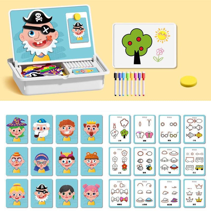 Magnetische Dress-Up-Puzzles für Kinder