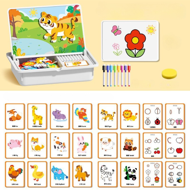 Magnetische Dress-Up-Puzzles für Kinder