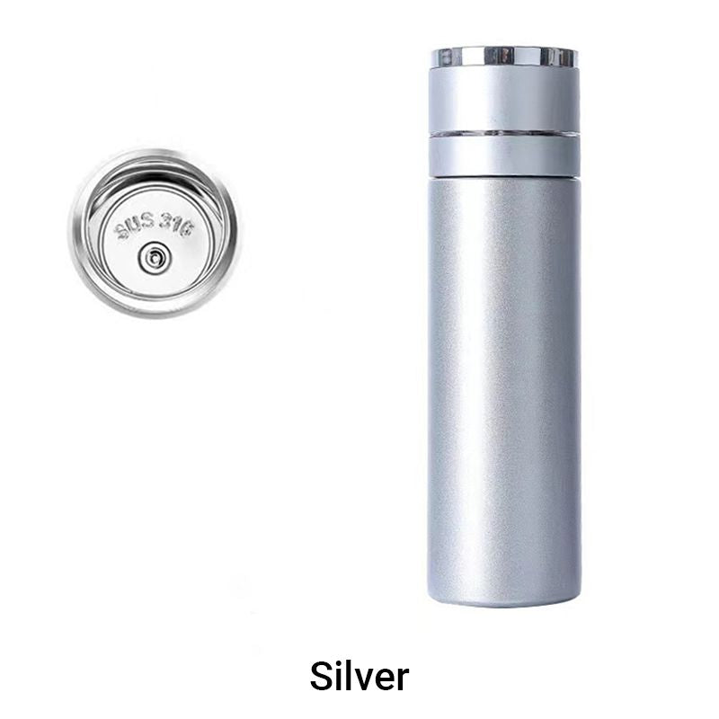 Schönes Geschenk * Edelstahl-Thermobecher, Tee-Wasser-Trennung