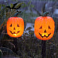 Halloween-Kürbis-Gartenstecker mit Solarleuchte