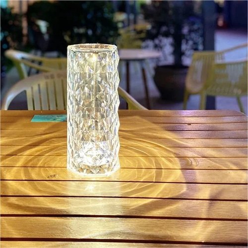 Sommer-Sonderangebot – Touch-Steuerung Rosen-Kristalllampe – 2 kaufen, versandkostenfrei