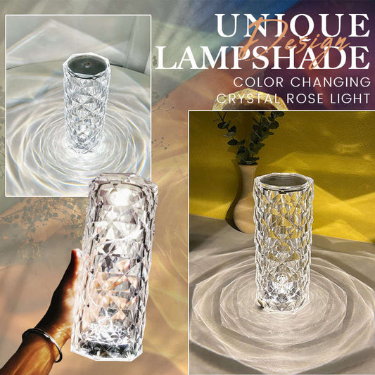 Sommer-Sonderangebot – Touch-Steuerung Rosen-Kristalllampe – 2 kaufen, versandkostenfrei