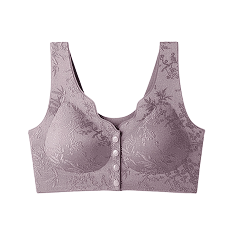 👙 50% RABATT JETZT! ✨ Bequemer BH ohne Bügel mit Vorderverschluss - Weiche Stütze & Nahtloses Design für einen Unsichtbaren Tragekomfort 🌸💫