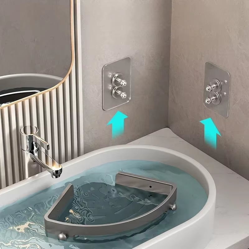 🛀Dreieckiges Badezimmerregal – ein Duschregal, das tatsächlich an seinem Platz BLEIBT und wunderschön aussieht!