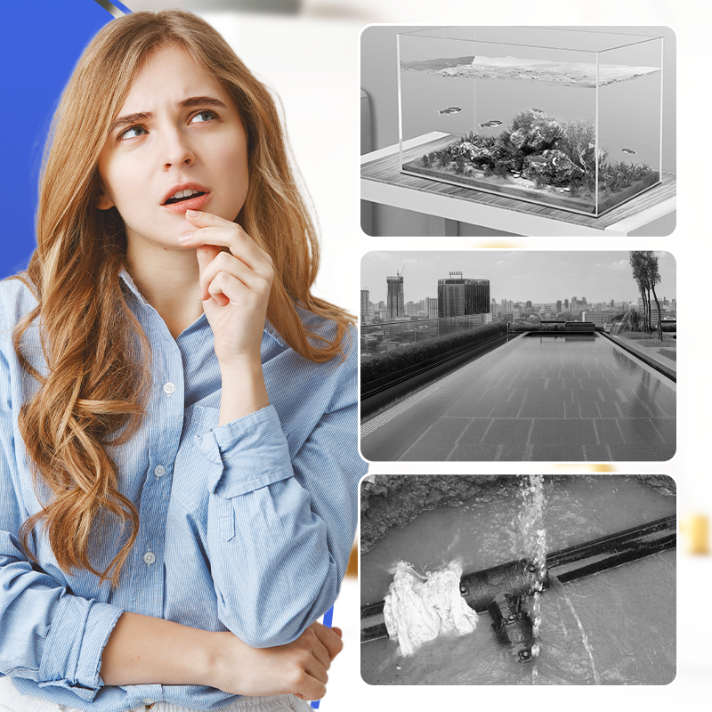 Unterwasser wasserdichte umweltfreundliche Klebepaste