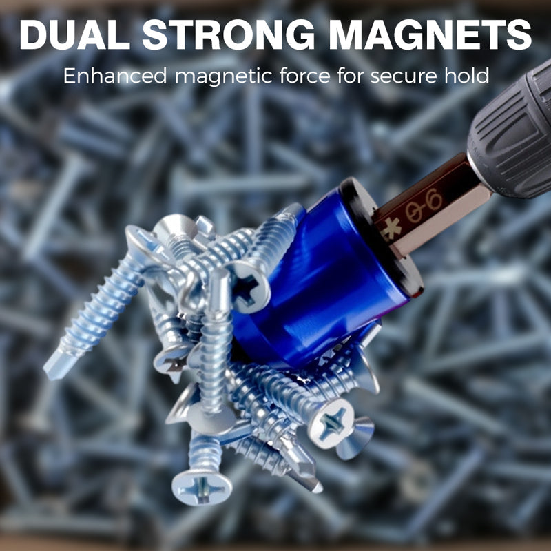 🛠️ KAUFE 3, ERHALTE 2 GRATIS! ⚡🔧 3-in-1-Schraubendreher-Magnetring – Doppelt Halt, Halb die Arbeit!