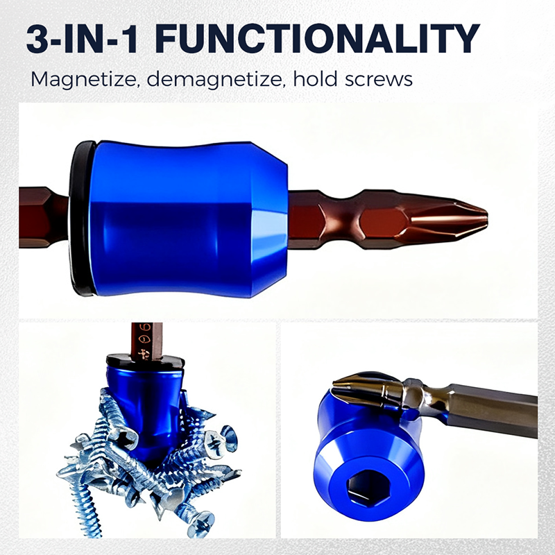 🛠️ KAUFE 3, ERHALTE 2 GRATIS! ⚡🔧 3-in-1-Schraubendreher-Magnetring – Doppelt Halt, Halb die Arbeit!