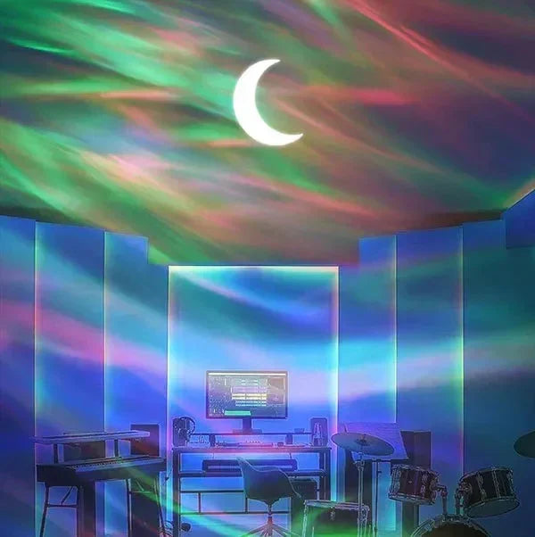 🌌🌌50% RABATT JETZT!✨Nordlichtprojektor🔮🔮360° Farbwechsel mit Sternenhimmel-Effekt für eine Magische Atmosphäre zu Hause✨