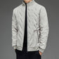 Warmes Geschenk – Herren-Winterjacke im lässigen Stil mit dickem, warmem Stehkragen