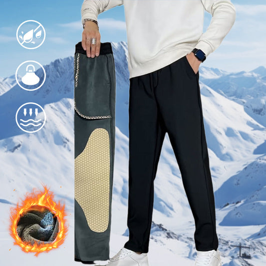 Winterwarme, wasserdichte Jogginghose mit Kordelzug