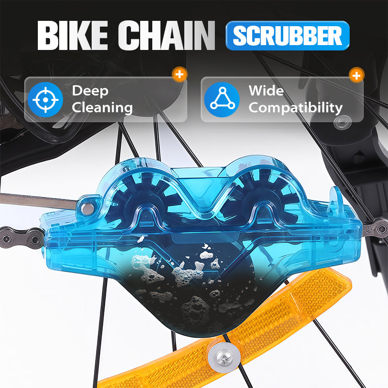 ✨ Fahrrad Anhänger-Kettenreiniger: Handfreie, schnelle Reinigung – Mountainbike & Rennrad