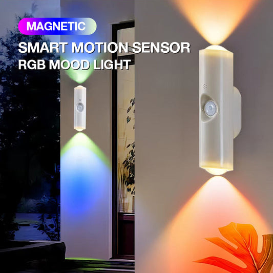 🔥 50% RABATT 🔥 Ab nur 7 € 🌈 ✨ Magnetische RGB-Stimmungsleuchte mit Bewegungssensor – Individuelle Beleuchtung, die Sie erkennt! ✨Winter-Gehause-Atmosphäre im Handumdrehen!
