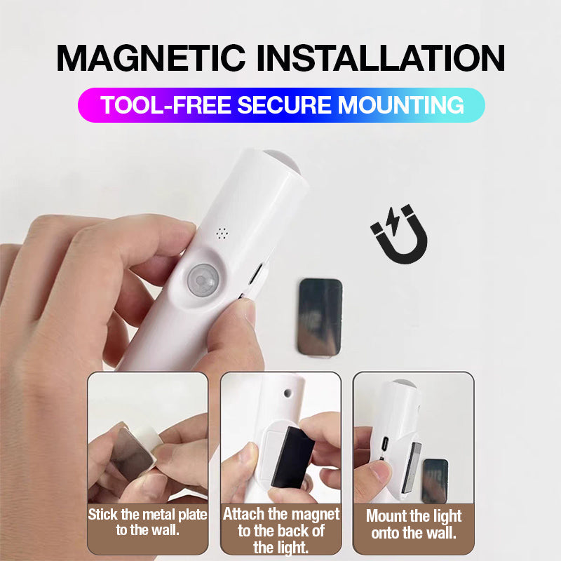 🔥 50% RABATT 🔥 Ab nur 7 € 🌈 ✨ Magnetische RGB-Stimmungsleuchte mit Bewegungssensor – Individuelle Beleuchtung, die Sie erkennt! ✨Winter-Gehause-Atmosphäre im Handumdrehen!