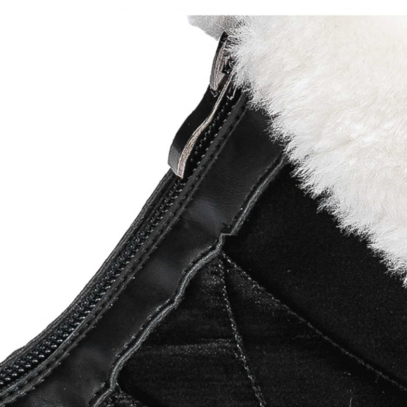 ⏳Cyber Monday Blitzangebot💥👢Rutschfeste, warme Schneestiefel mit Reißverschluss für Damen✨