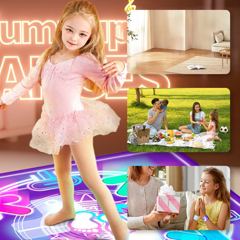 Bluetooth-Musik & interaktive Tanzmatte mit Licht