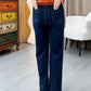 Casual modische Damenhose mit geradem Bein