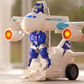 2-in-1 Elektrisches Verwandlungs-Flugzeug-Roboter-Spielzeug