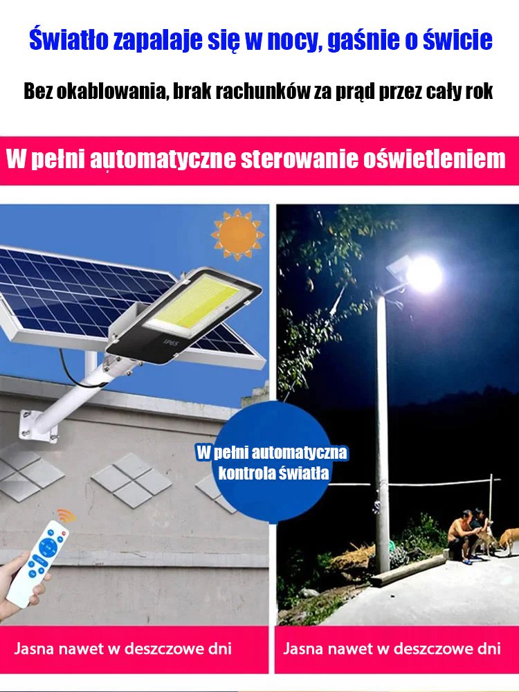 💥LETZTER TAG VERKAUF 50% RABATT💥Superhelle wasserdichte Solar-Straßenlampe