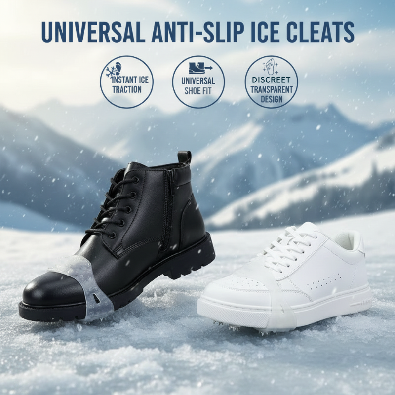 Universelle 5-Zacken-Steigeisen für Schuhe und Stiefel ⚡❄️👢