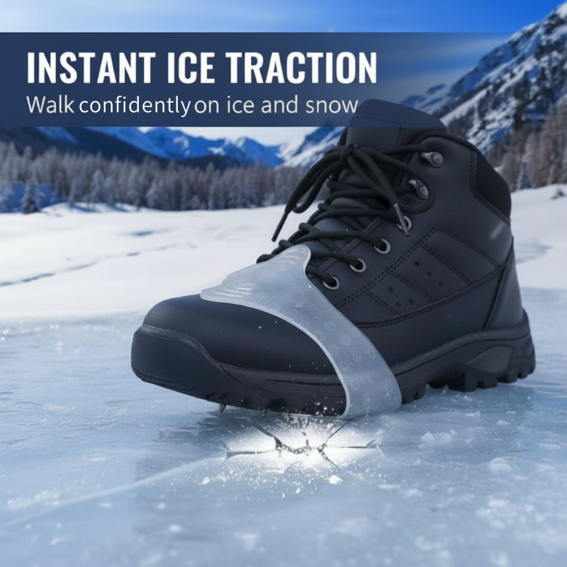 Universelle 5-Zacken-Steigeisen für Schuhe und Stiefel ⚡❄️👢