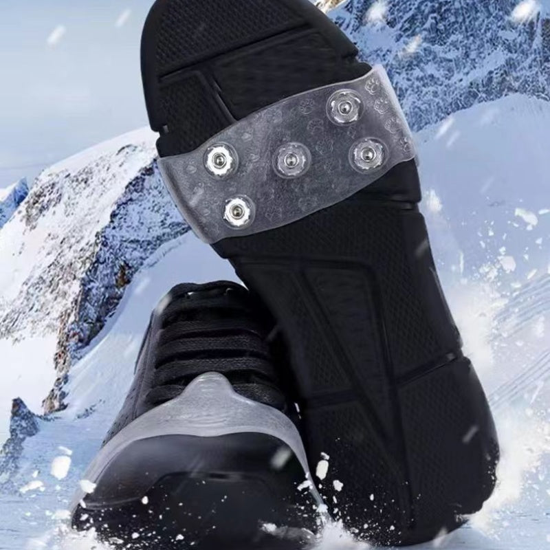 Universelle 5-Zacken-Steigeisen für Schuhe und Stiefel ⚡❄️👢