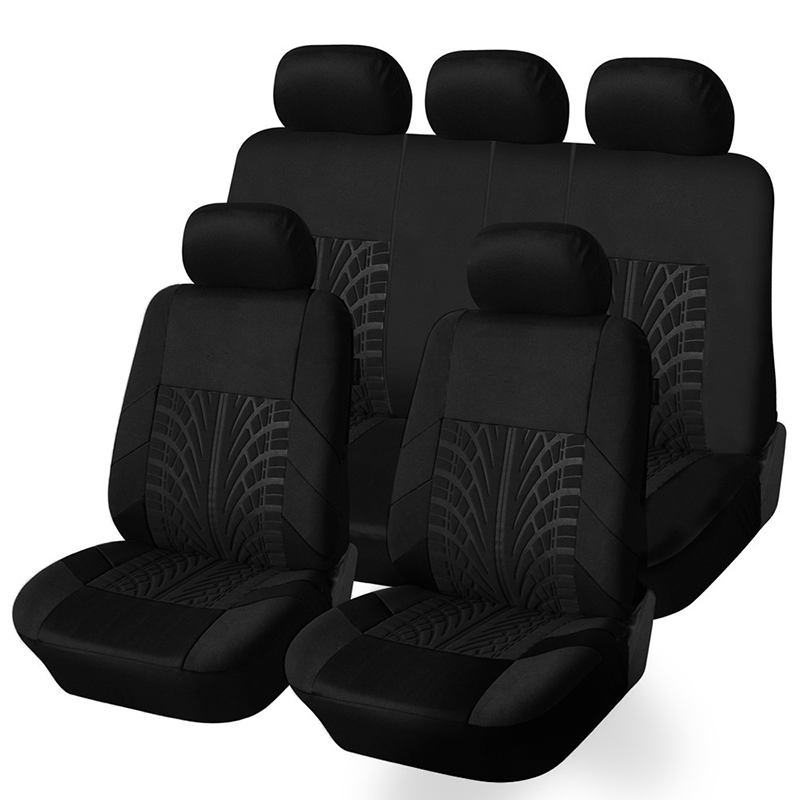 Autositzbezug-Set mit Reifenprofil-Muster
