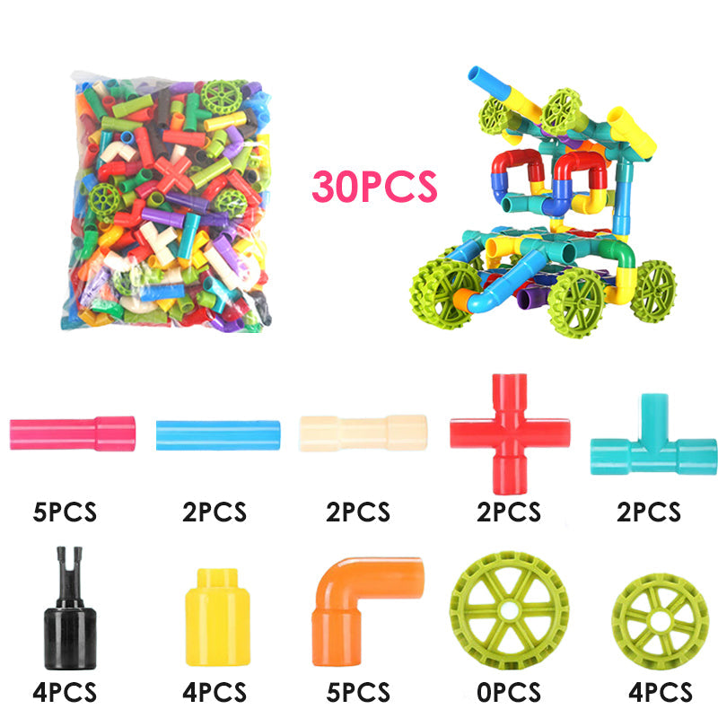 Kreatives Bauklötze-Set für Kinder