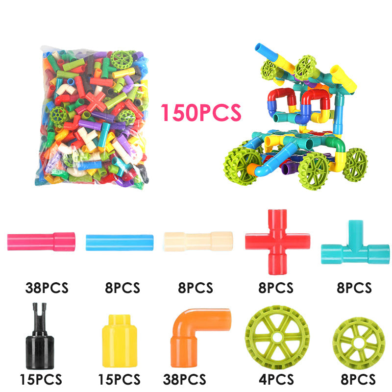 Kreatives Bauklötze-Set für Kinder