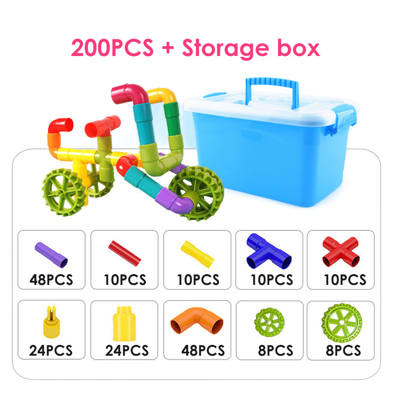 Kreatives Bauklötze-Set für Kinder