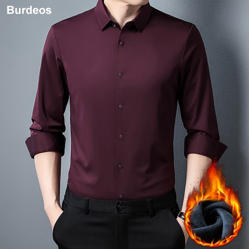 Luxuriöses, klassisches, knitterfreies Hemd für Herren