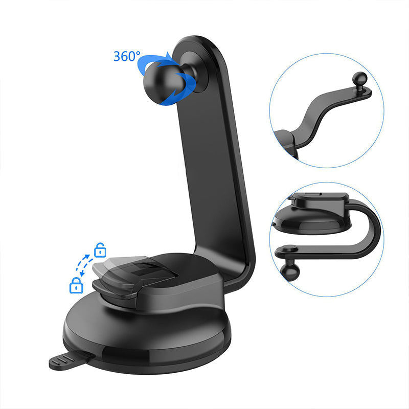 Saugnapf-Handyhalterung für das Auto mit flexiblem Arm