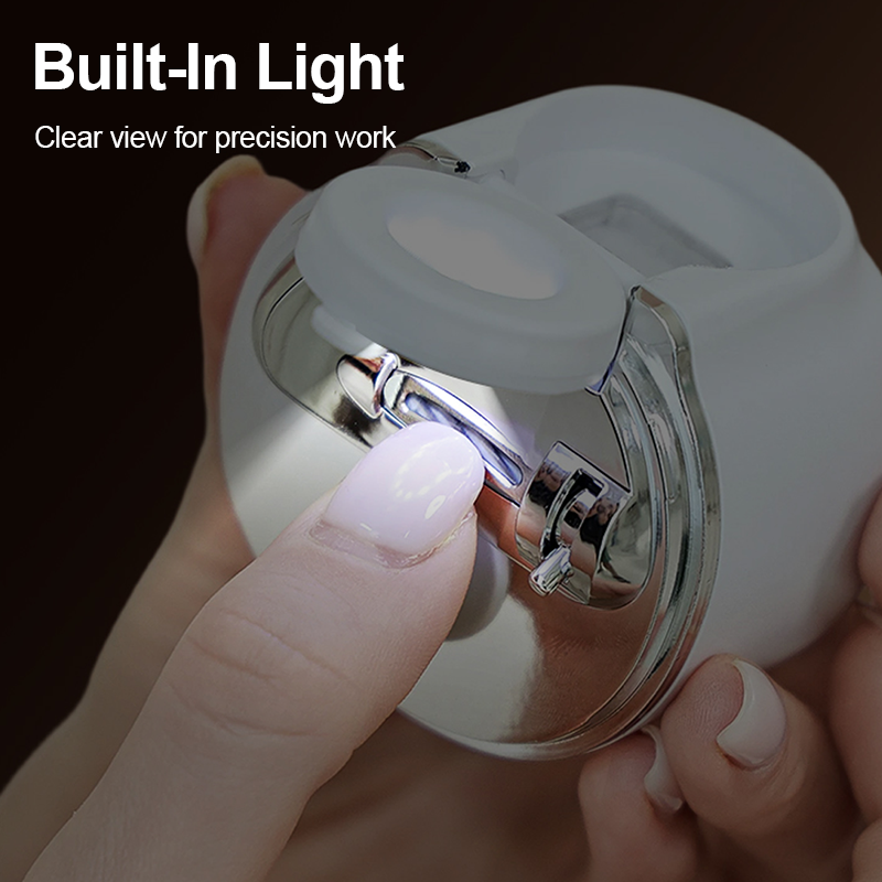 🔥Solange der Vorrat reicht 40 % Rabatt!🎉Elektrische Nagelschere mit Licht