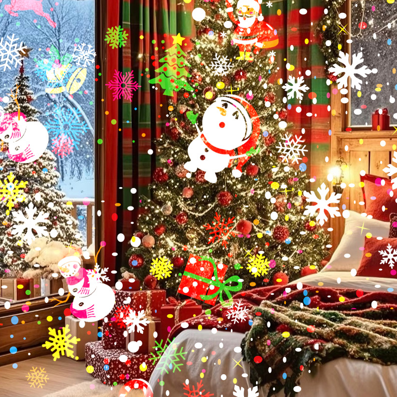 🎁Begrüßen Sie Weihnachten mit 50 % Rabatt💥Rotierender LED-Weihnachtsmuster-Projektor