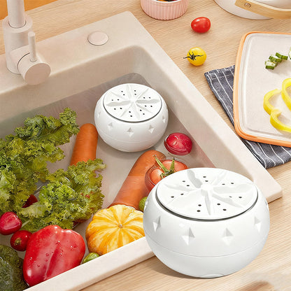 🍎 JETZT 50 % RABATT! 🍉🥬 Effiziente tragbare Obst- und Gemüsewaschmaschinen