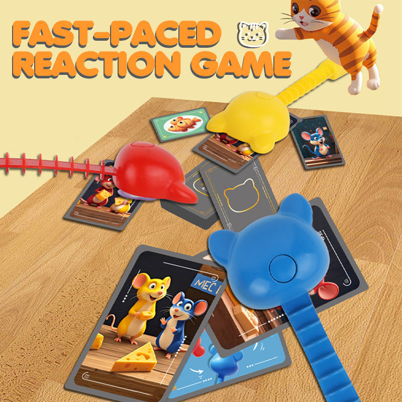 Katze-und-Maus-Reaktionstraining-Spiel