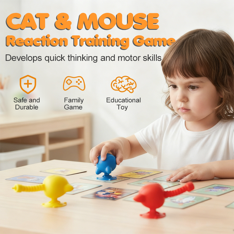 Katze-und-Maus-Reaktionstraining-Spiel