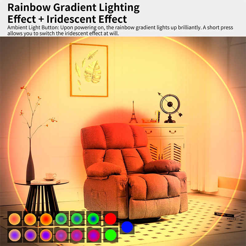 💡 50% RABATT! 🎄 USB-Aufladbares LED-Nachtlicht mit Bewegungssensor – RGB-Farbverlauf, Dimmbar & Magnetisch Für Eingangsbereich, Nachttisch, Schreibtisch & Schrank 🌈