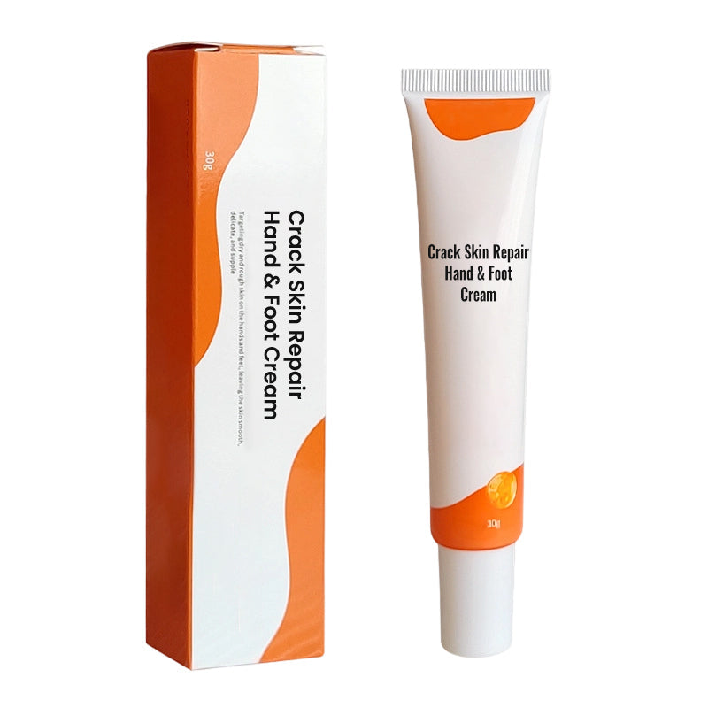 Hand- und Fußcreme zur Reparatur rissiger Haut