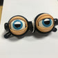 Lustige Kinder-Brille mit Zugschnur und Blinzel-Effekt
