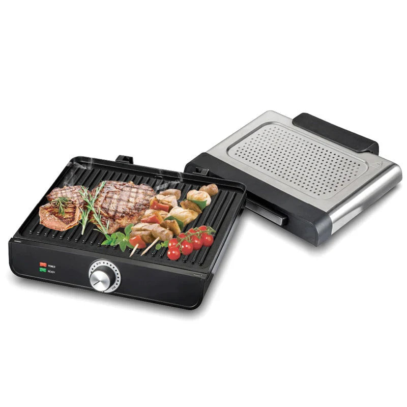 ⏳Limitiertes Angebot⏰Rauchfreier Indoor-Grill 2200 W mit Antihaftbeschichtung🥩