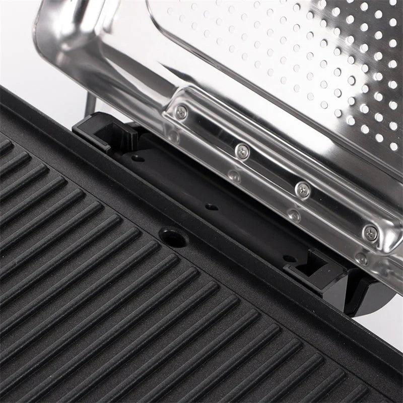 ⏳Limitiertes Angebot⏰Rauchfreier Indoor-Grill 2200 W mit Antihaftbeschichtung🥩