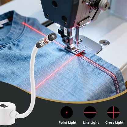 ⚡⚡50% RABATT JETZT! ✨ Magnetische Nähmaschinenleuchte – Exakte Positionierung, Flexible Einstellung & Einfache Montage 🧵🔧