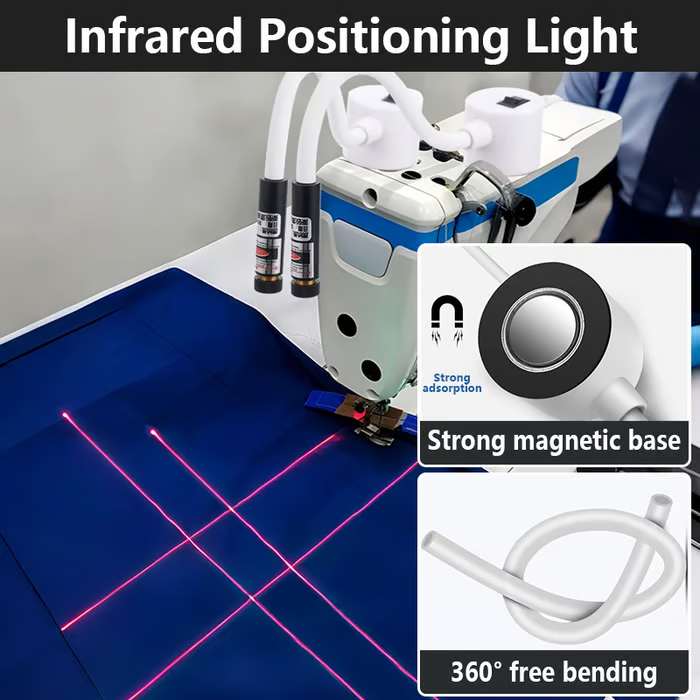 ⚡⚡50% RABATT JETZT! ✨ Magnetische Nähmaschinenleuchte – Exakte Positionierung, Flexible Einstellung & Einfache Montage 🧵🔧