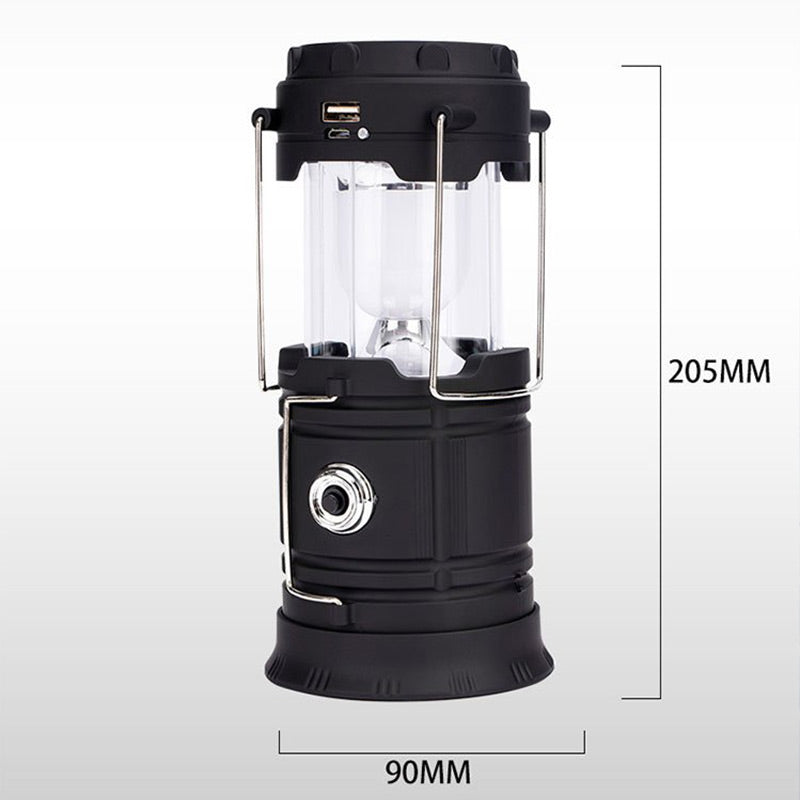 🏕️ JETZT 50% RABATT! 🔦 Solarbetriebene, ausziehbare Campinglampe – 2-in-1-Schreibtischlampe & Taschenlampe – Perfekt für Abenteuer ☀️