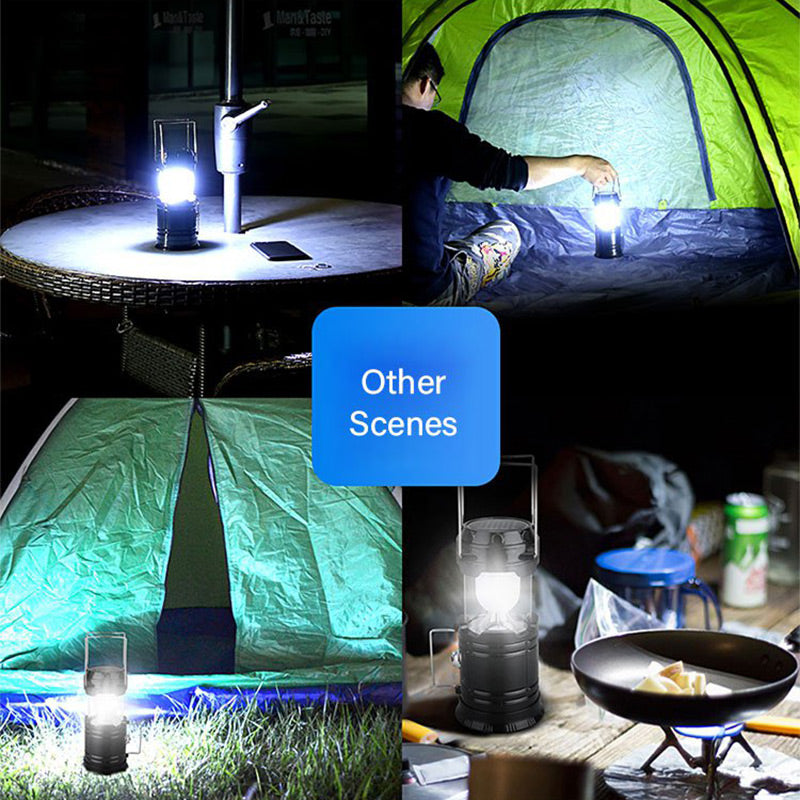 🏕️ JETZT 50% RABATT! 🔦 Solarbetriebene, ausziehbare Campinglampe – 2-in-1-Schreibtischlampe & Taschenlampe – Perfekt für Abenteuer ☀️