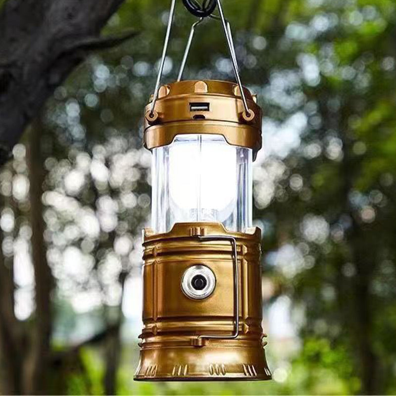 🏕️ JETZT 50% RABATT! 🔦 Solarbetriebene, ausziehbare Campinglampe – 2-in-1-Schreibtischlampe & Taschenlampe – Perfekt für Abenteuer ☀️