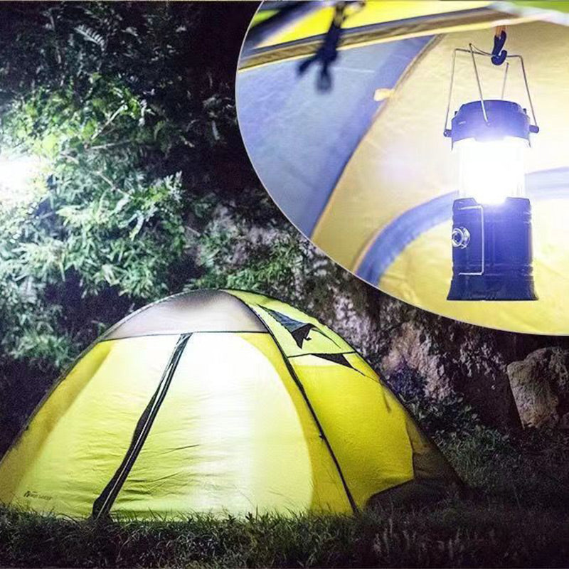 🏕️ JETZT 50% RABATT! 🔦 Solarbetriebene, ausziehbare Campinglampe – 2-in-1-Schreibtischlampe & Taschenlampe – Perfekt für Abenteuer ☀️