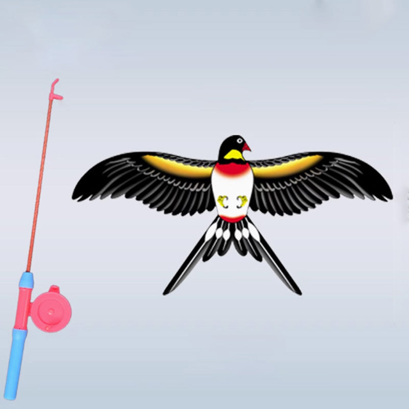 Innovativer Drachen – Angelruten-Design, Einfach zu Steuern, Spaß für Kinder im Freien🪁✨