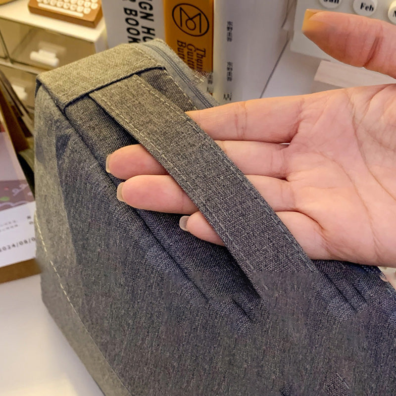 Mehrzweck-Kosmetiktasche aus Oxford-Stoff mit großem Fassungsvermögen